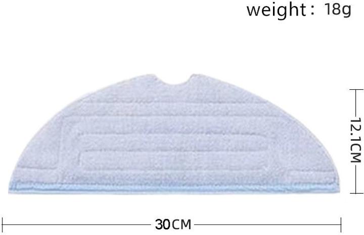 Produktbild Hermex Alternative Wischtücher für Roborock S7 series Mop Aufsatz 2er Pack
