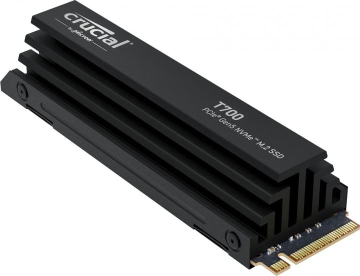 Actual product image Crucial T700 with Heatsink (2000 GB, M.2 2280)