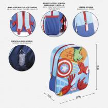 Image du produit Hasbro Avengers - sac à dos enfant lumières 3d, bleu