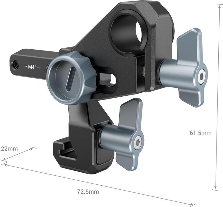 Actual product image SmallRig Focus Motor Rod mount Component for DJI RS 2 - 2851 (Gimbal mount)