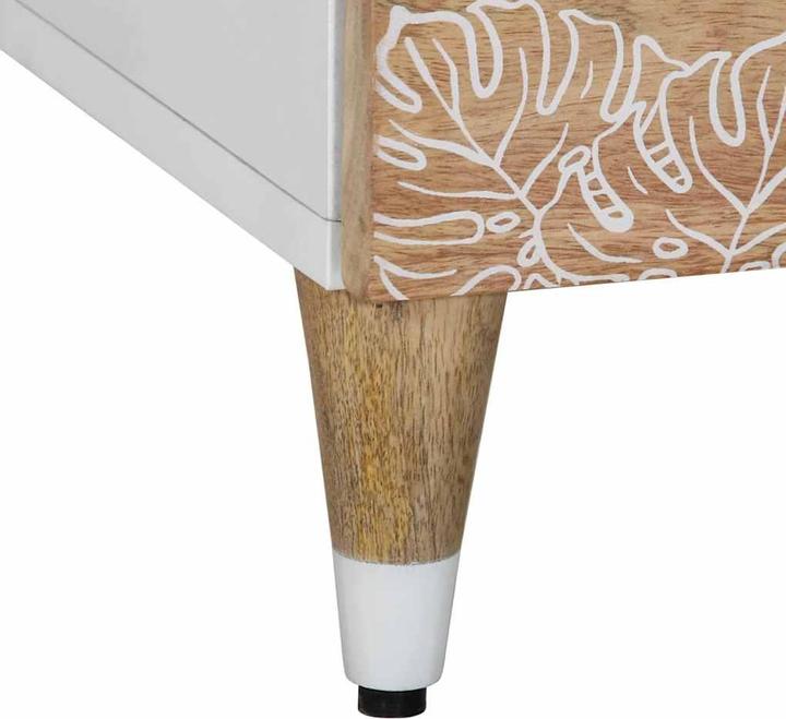 Image du produit VidaXL Meuble TV 100x33,5x46 cm en bois massif de manguier