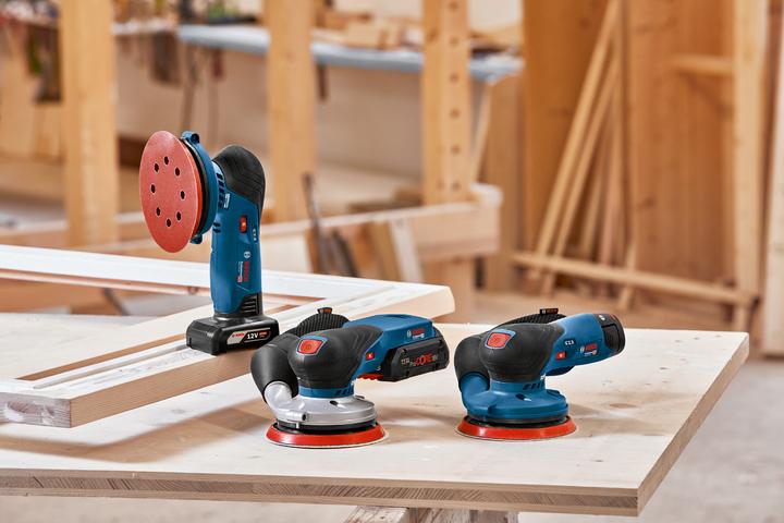 Actual product image Bosch Professional GEX 18V-125 (Eccentric grinder)