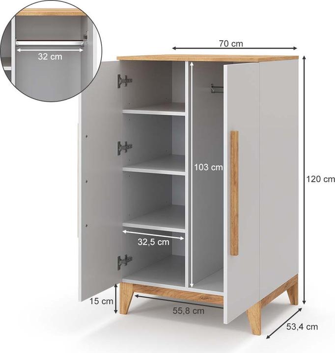 Produktbild VitaliSpa Malia (70 cm)