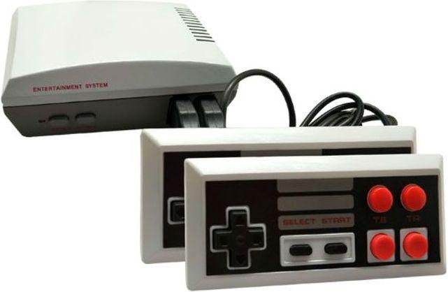 Produktbild MU Classic Game Konsole mit 600 Spielen und 2 Game Controllern
