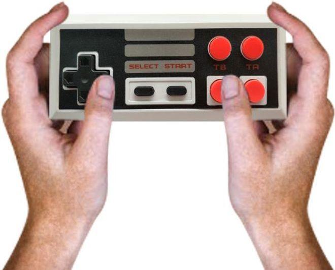 Produktbild MU Classic Game Konsole mit 600 Spielen und 2 Game Controllern