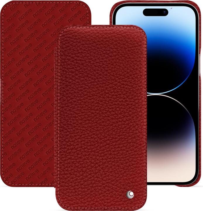 Actual product image Noreve Horizontal leather flap shell (Apple iPhone 15 Pro Max)