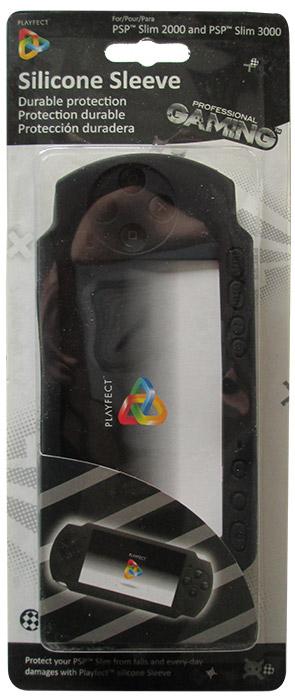 Playfect PSP Black Silicone Shell
