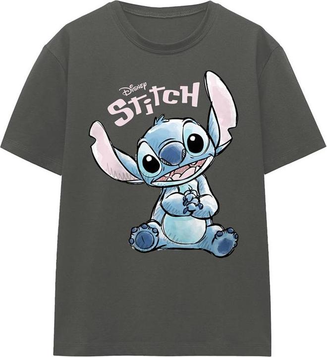 Immagine prodotto Lilo & Stitch Colour Me Happy Maglietta Classico Donna (L)