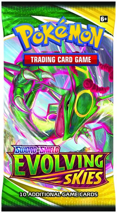 Actual product image Pokémon Evolving Skies (English, Booster Pack)
