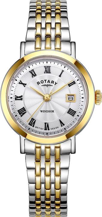 Rotary LB05421/01 Windsor Damen 27mm 5ATM (Analoguhr, 27 mm)