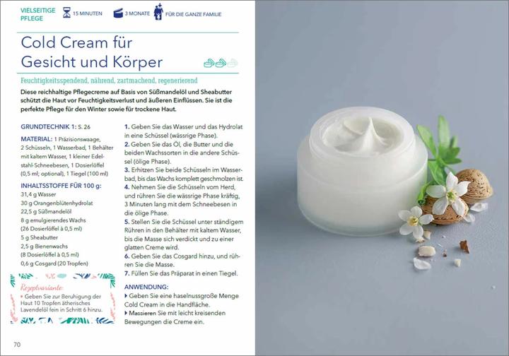 Produktbild Natur pur - Kosmetik selber machen. 20 Naturkosmetik-Rezepte für Hautcreme, Bodylotion, Shampoo (Deutsch, Gesa Mattiesch, Sara Duménil, Julie Charles, 2020)