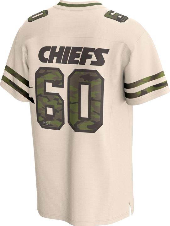 Actual product image Fanatics Kansas City Chiefs NFL Supporters Jersey sand camo - L (L)