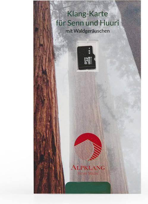 Alpklang Klangkarte mit Waldgeräuschen