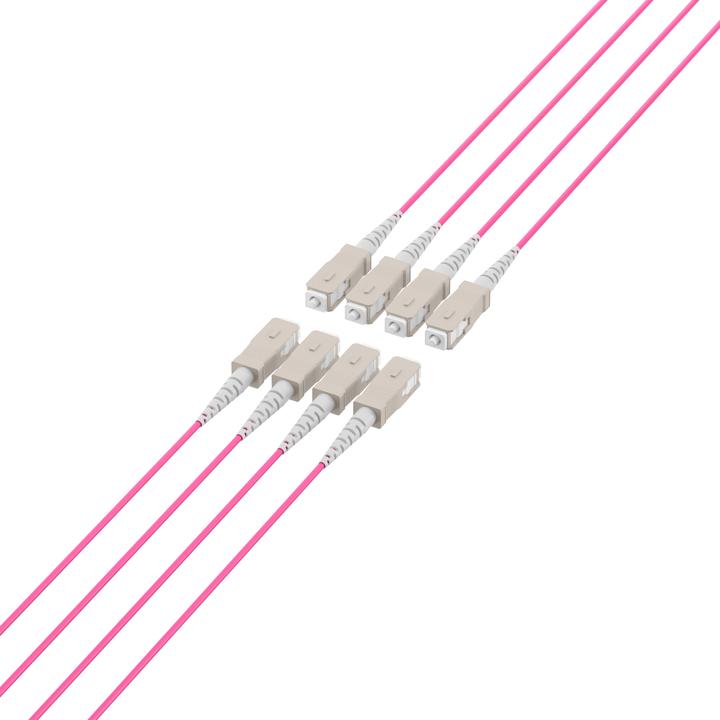 Image du produit EFB Elektronik Câble trunk U-DQ ZN BH OM4 8G 1x8 SC-SC 20m Dca LSZH (20 m)
