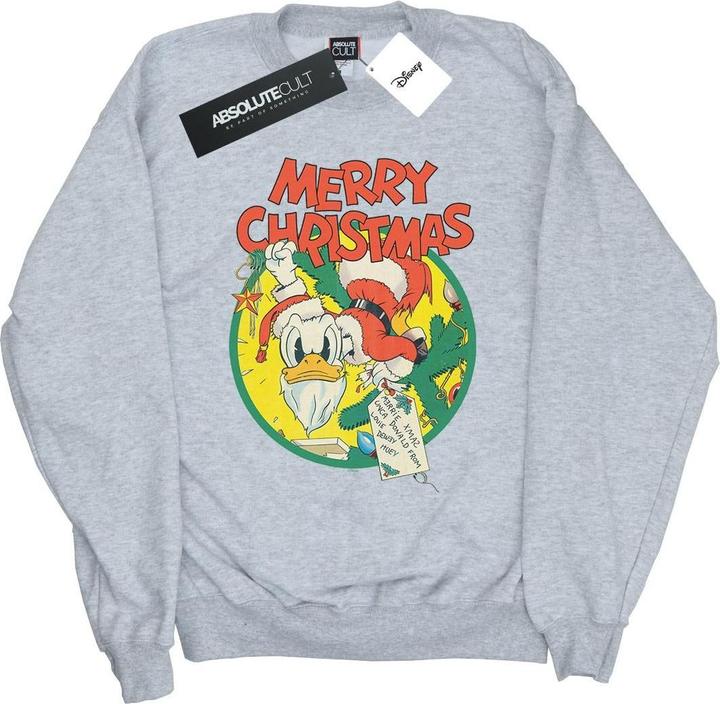 Disney Donald Duck Merry Christmas Sweatshirt Mädchen