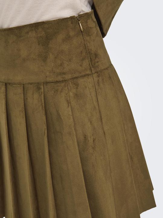 Actual product image Only Onltulip Faux Suede Pleat Skirt Otw (XL)