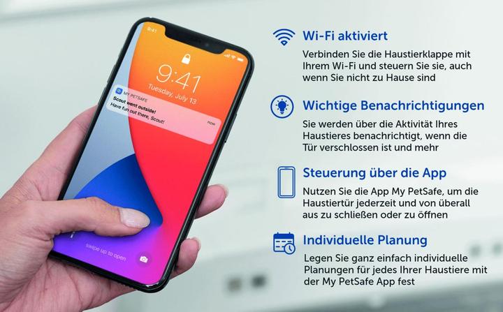Produktbild PetSafe SmartDoor (Mikrochip Katzenklappe)