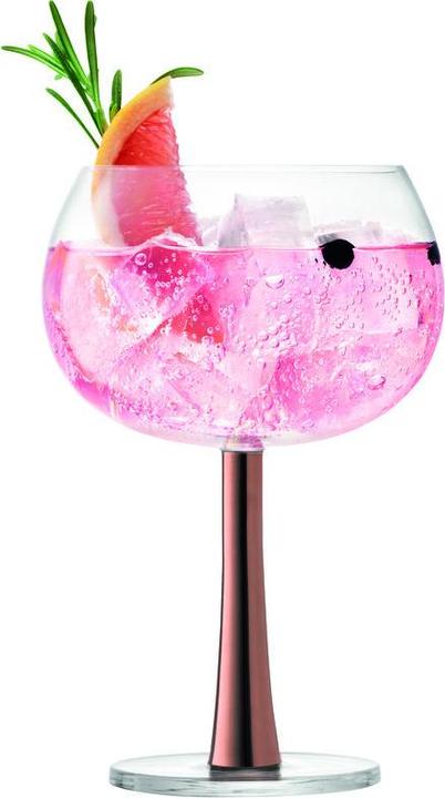 Immagine prodotto LSA Set di 2 bicchieri gin balloon 420ml in rame (4.20 dl, 2 x, Bicchieri di gin)