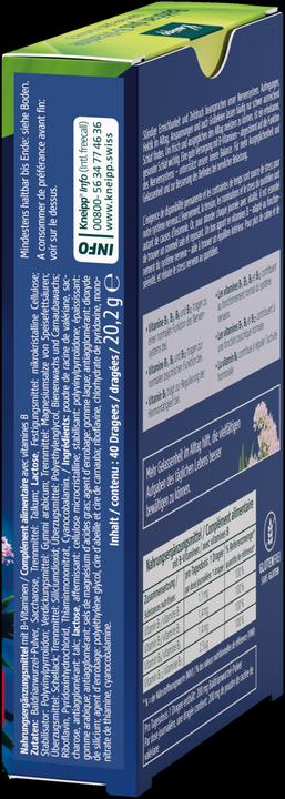 Actual product image Kneipp Valerian Plus (40 Piece, Pills, 20.20 g)