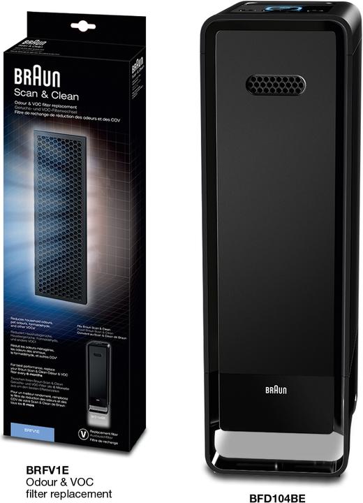 Actual product image Braun BRFV1E Contains 1 odour and VOC replacement filter (1 x)