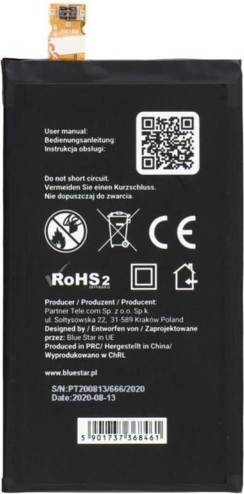 Produktbild Partner Telecom Akku Blue Star BLUE STAR PREMIUM Akku für SONY Xperia Z5 Compact 2700 mAh
