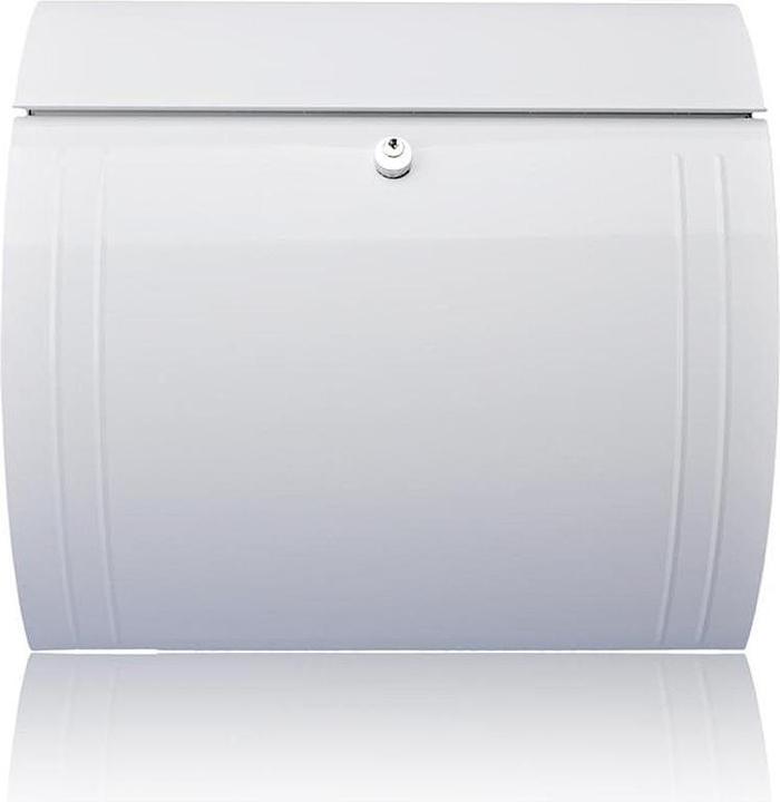 Produktbild Burg Wächter MODENA 857 W Briefkasten Stahlblech Weiss (MODENA 857 W)