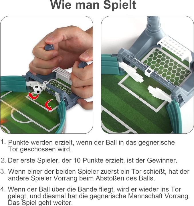 Produktbild Cbx Kickertisch Tischfussball Fussball-Flipper, Fussballspiel Small