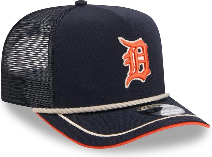 Actual product image New Era 9Fifty Trucker Cap - Vintage Rope Detroit Tigers