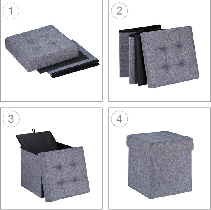 Produktbild Relaxdays Sitzhocker