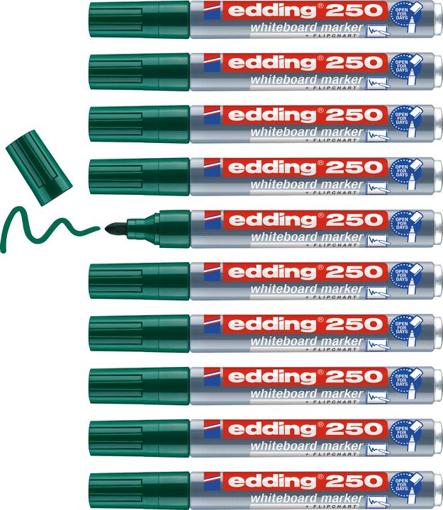 Actual product image Edding 250 (Green, 1.50 mm, 1 x)