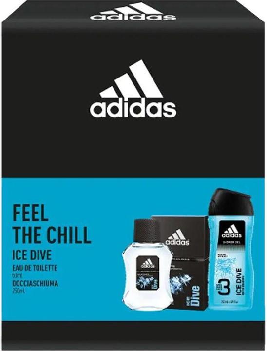 Immagine prodotto adidas Set regalo Ice Dive EDT 50 ml e gel doccia 250 ml 50ml (Set per la cura del corpo)