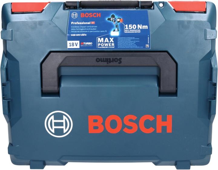 Actual product image Bosch Professional Bosch GSB 18V-150 C Professional Battery Impact Drill 18 V 150 Nm Biturbo Brushless + 1x ProCORE (Rechargeable battery operated)