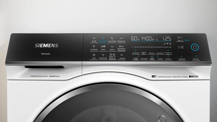 Immagine prodotto Siemens iQ700, lavasciuga, 10,5/6 kg, 1400 rpm, WN54C2A90