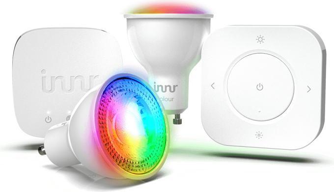 Actual product image Innr Starter Kit Spot SK 230 C-2 color - EU version (GU10, 6 W, 350 lm, 1 x, G)