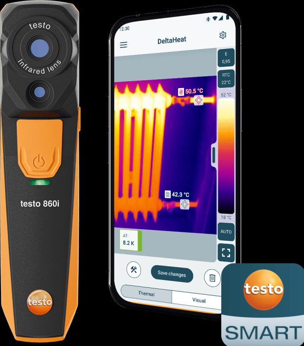 Produktbild Testo 860i Set Wärmebildkamera -20 bis 350 °C 9 Hz