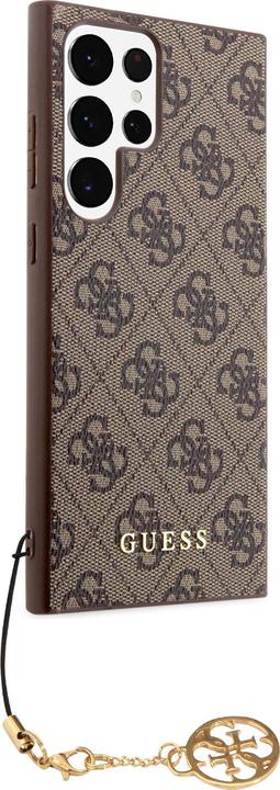 Productafbeelding Guess 4G Bedels Hoesje voor Samsung Galaxy S24 Ultra - bruin (Samsung Galaxy S24 Ultra)