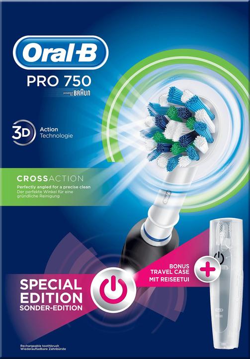 Produktbild Oral-B Pro 750 CrossAction (Oszillierende Zahnbürste)
