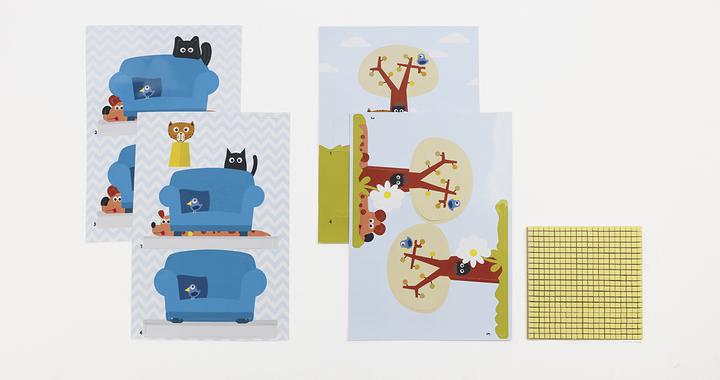 Image du produit Maildor Pochette créative, Tableaux 3D - Multicolore