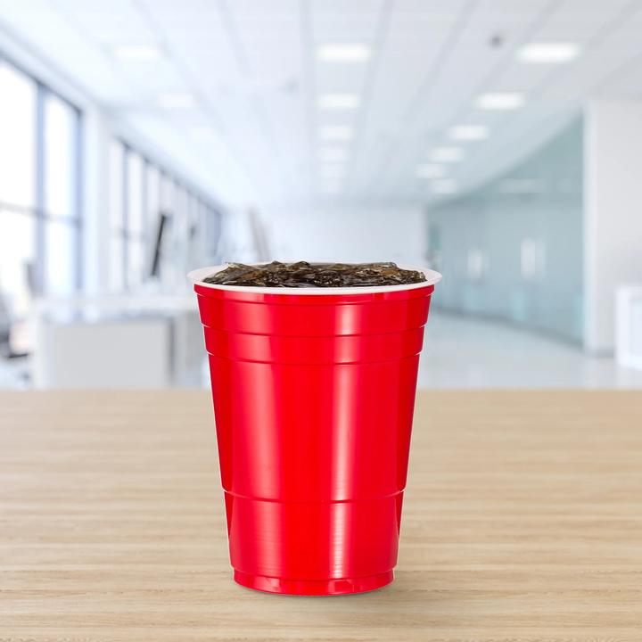 Produktbild SoloCups Party cup nr. 16oz rød 45cl 50stk/ps - (50 stk.) (50 x)