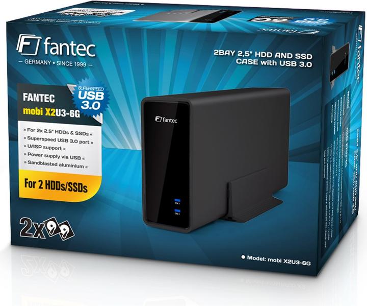 Image du produit Fantec mobi X2U3-6G (2.5")