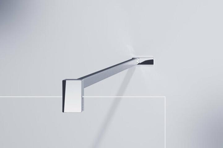 Produktbild Hüppe Design pure Seitenwand, für Pendeltür, Breite 900mm, Höhe 1900mm, Montage auf Duschwanne u (200 cm, 99 cm, 6 cm)