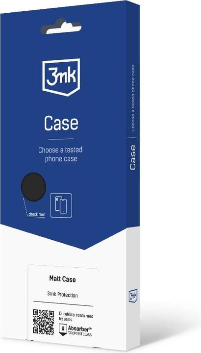 Actual product image 3MK Matt Case Poco X6 5G czarny/black (Xiaomi Poco X6)