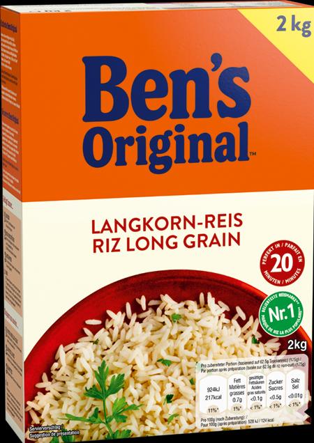 Ben's Original Langkorn-Reis (2000 g)