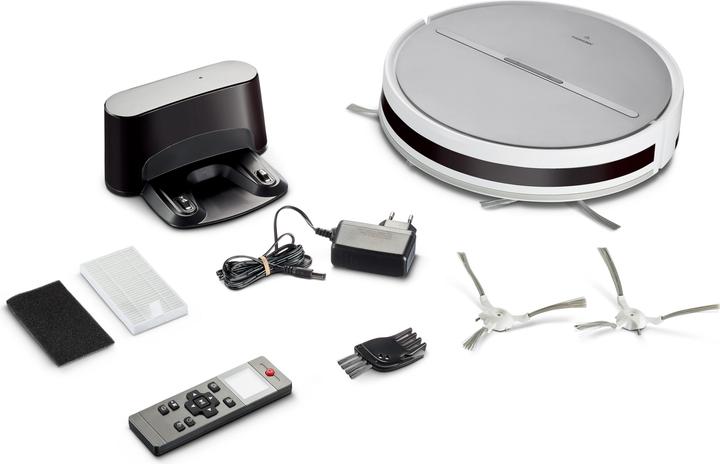 Actual product image Medion MD 19719 Robot Vacuum Cleaner White App controlled