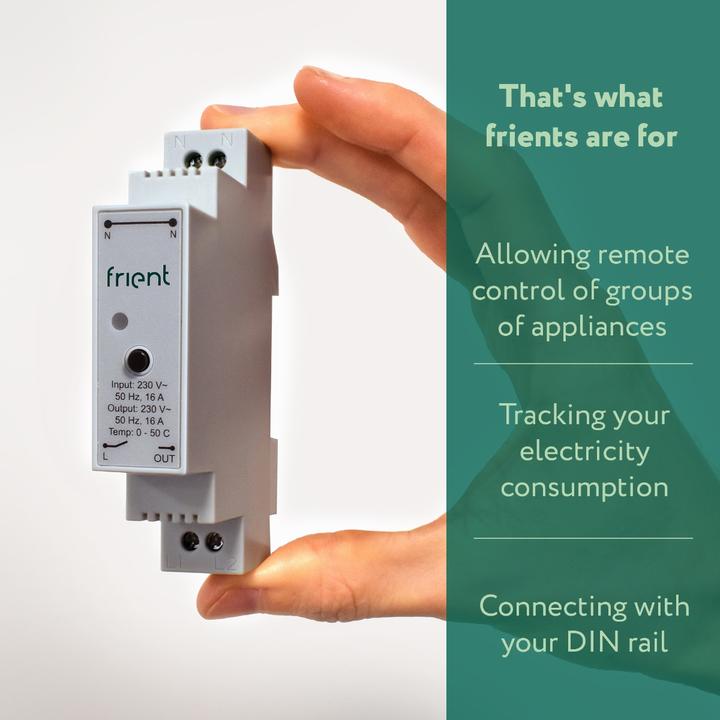 Produktbild Frient Smart DIN Relay