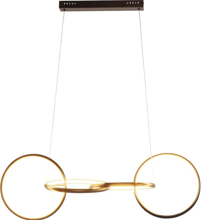 Actual product image Kare Design Galaxy LED pendant light black 155cm (1700 lm)