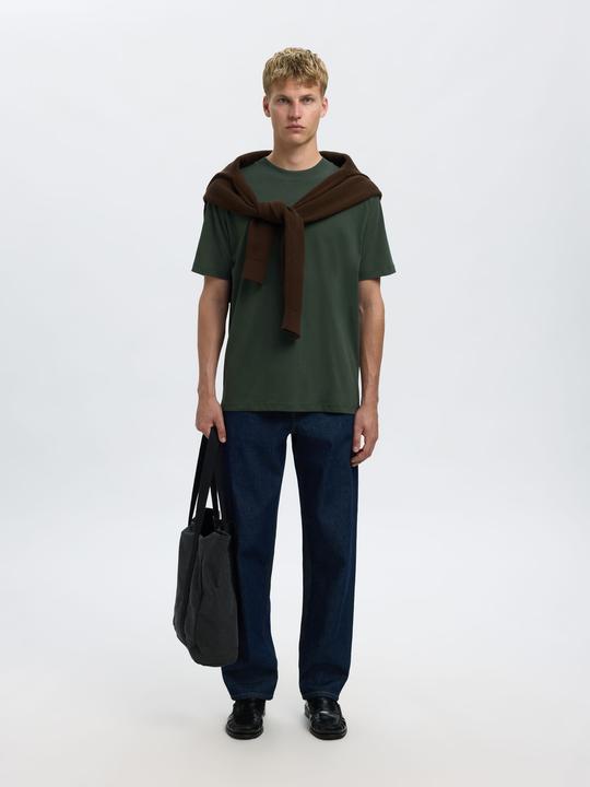 Actual product image Selected Homme Slhcolman Ss O-Neck Tee Noos (L)