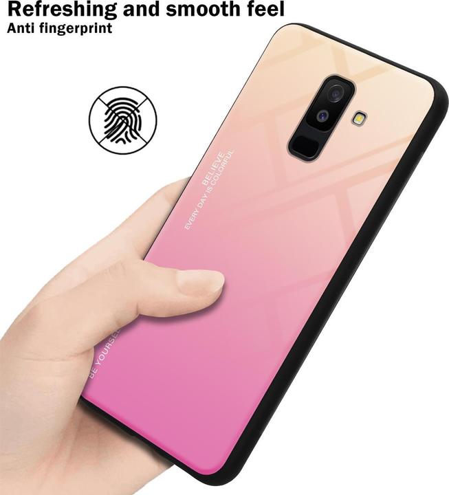 Immagine prodotto Cadorabo Copertura in vetro TPU 2 colori (Samsung Galaxy A6+)