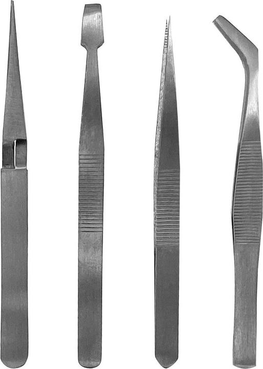 Paulimot Modellbau-Pinzetten-Set, 4-teilig