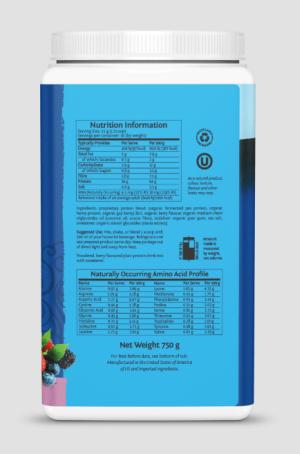 Actual product image Sunwarrior Warrior Blend Organic (Berry, 1 pcs., 750 g)